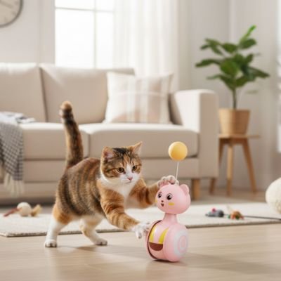 jouet chat chose de profond 
