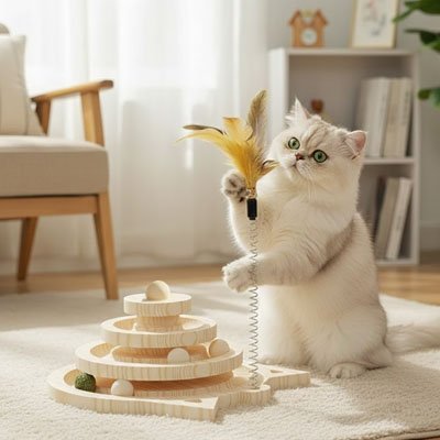 jouet pour chat adorable