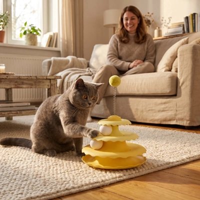 jouet pour chat profitez de moments