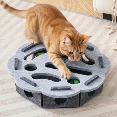 jouet pour chat réapparent 