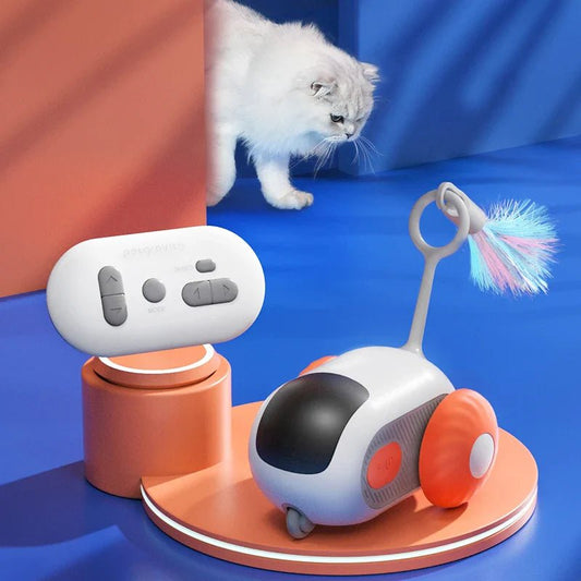 ToyFunCats™ - Orange - Royaumedechat.com